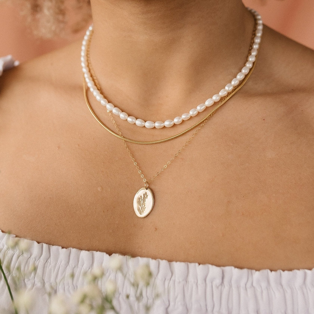 Liv Wild Lavender Necklace