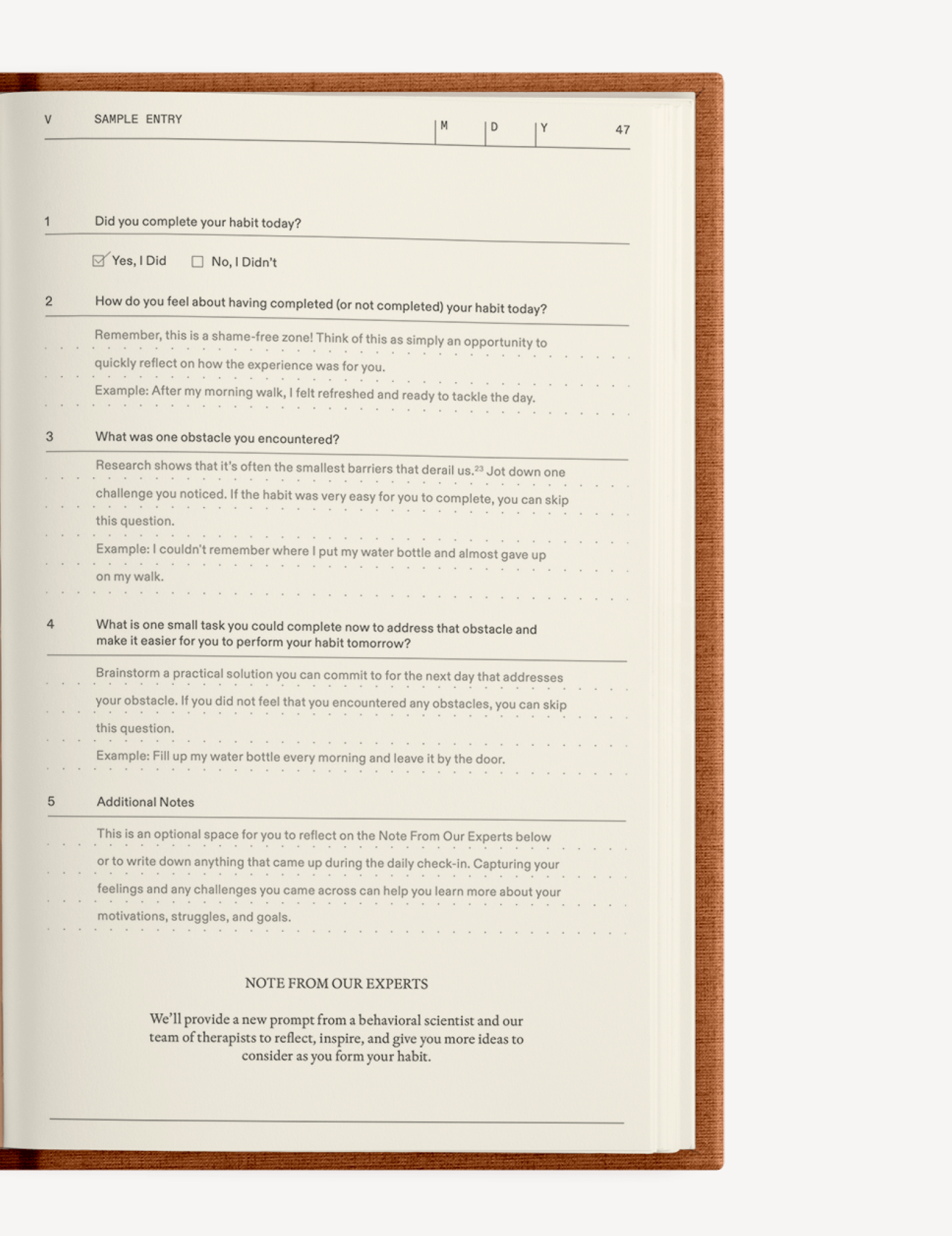 El conjunto de autocuidado cotidiano de Therapy Notebooks