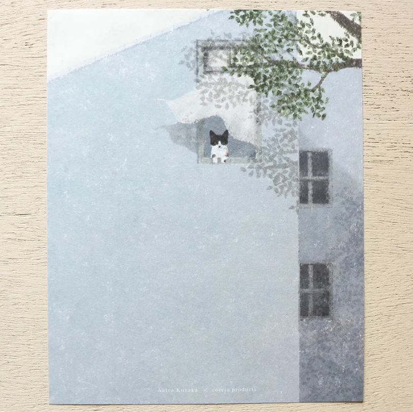 Letter Set by Akira Kusaka – Japanese Mino Washi Stationery