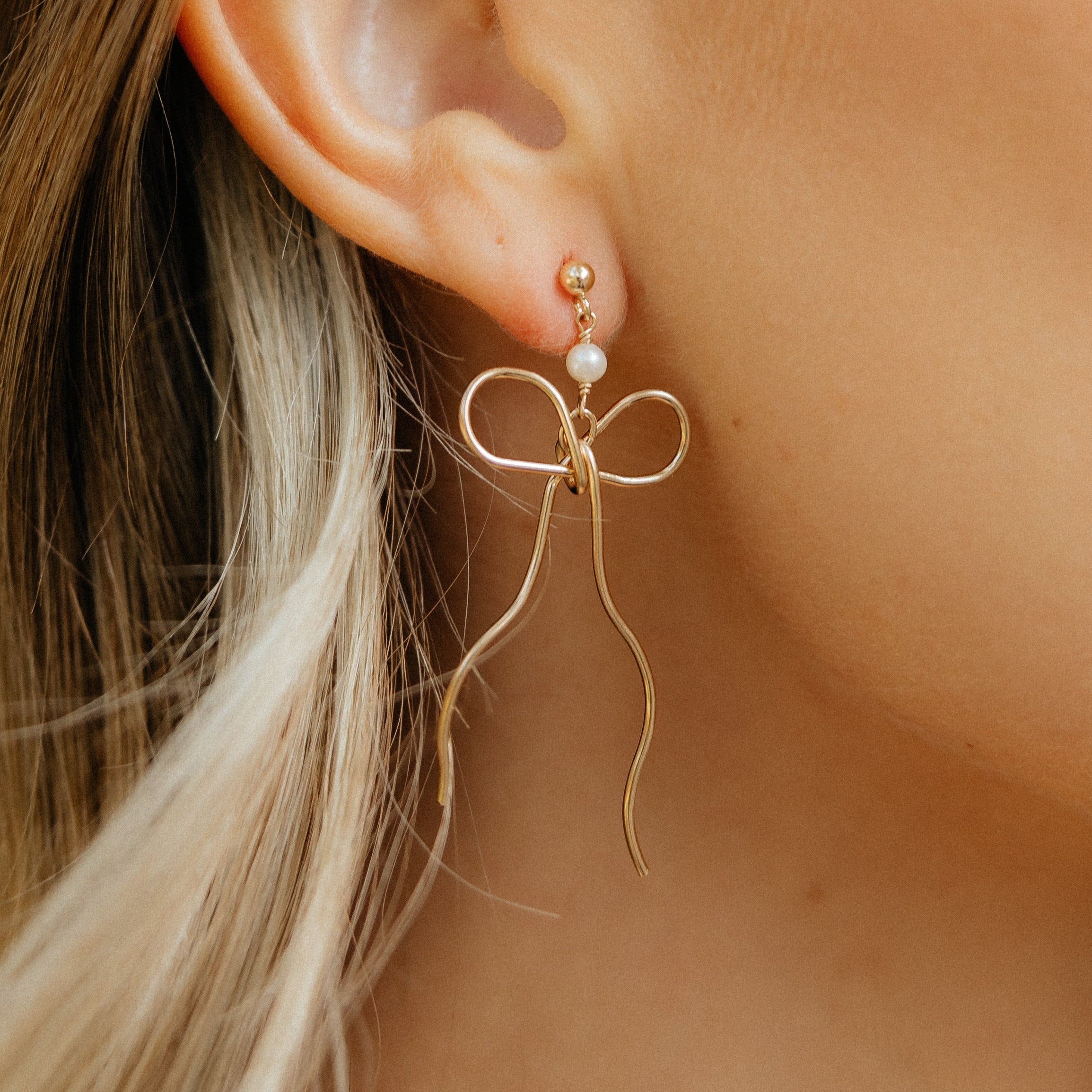 Pendientes de lazo Sophie