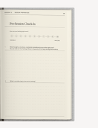 El diario de terapia de Therapy Notebooks