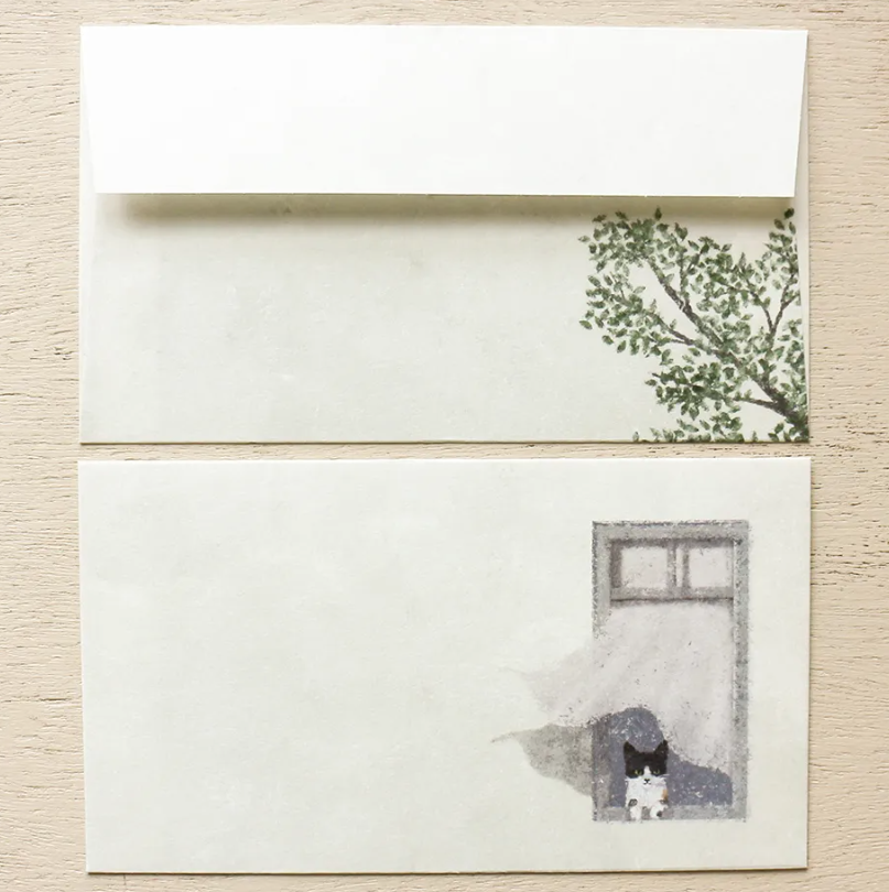 Letter Set by Akira Kusaka – Japanese Mino Washi Stationery