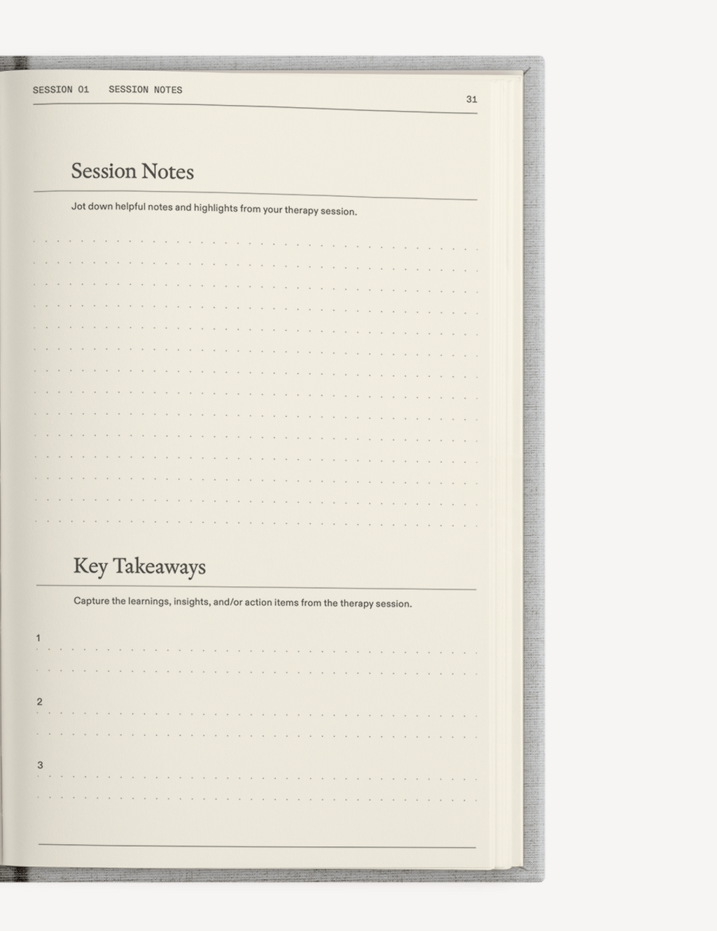 El conjunto de autocuidado cotidiano de Therapy Notebooks