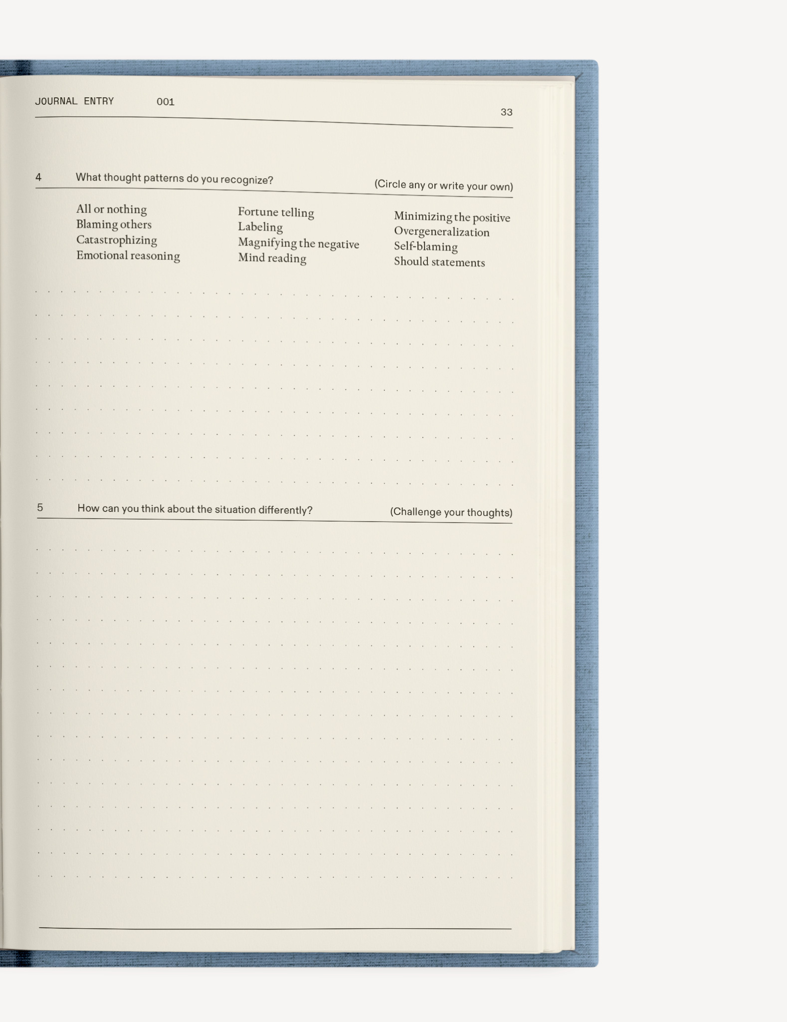 El conjunto de autocuidado cotidiano de Therapy Notebooks