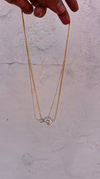 Collar de luz marina