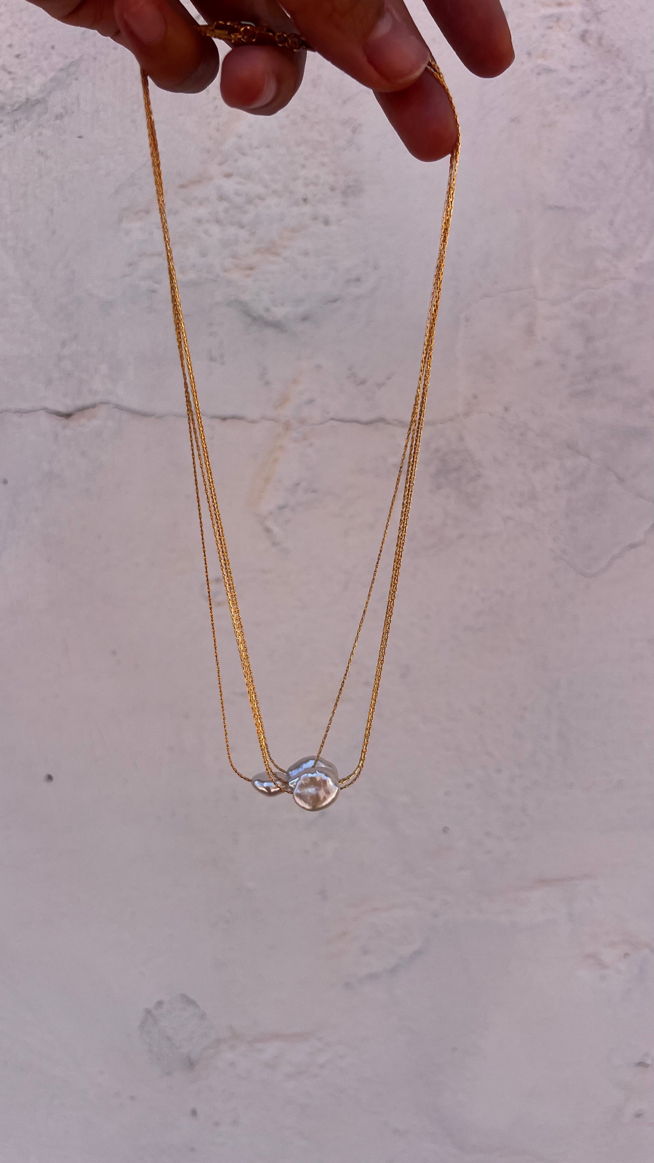 Collar de luz marina