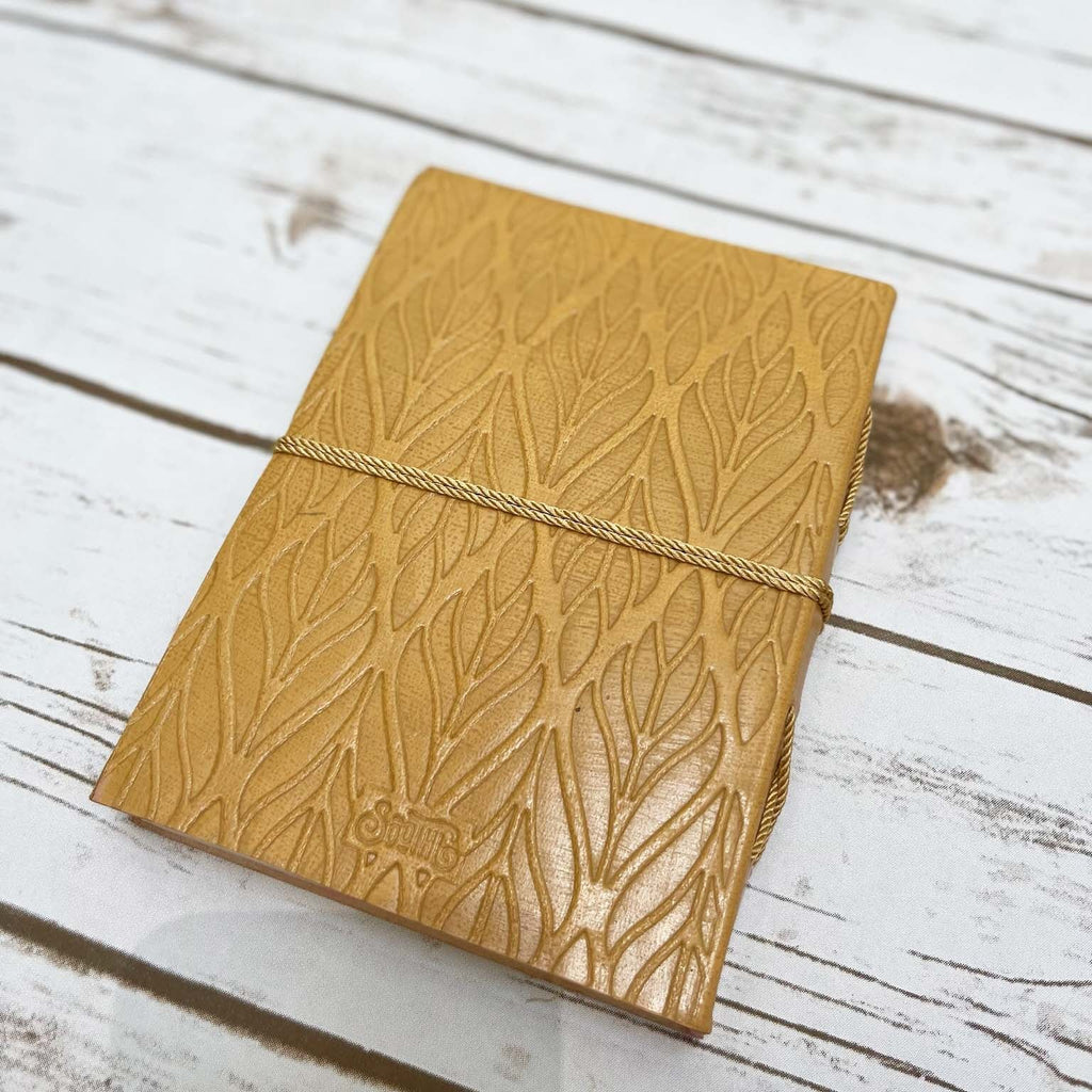 Diario de cuero ruborizado - 5x7 de Soothi