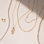 Collar de cadena de perlas Marie