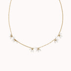 Collar de flor de perla