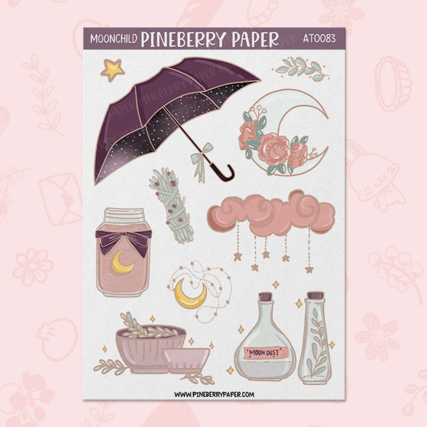 Moonchild Sticker Sheet