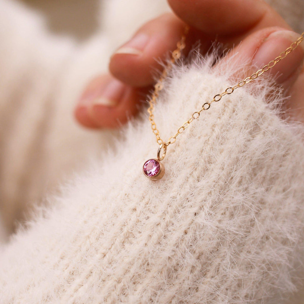 Birthstone Charm Necklace