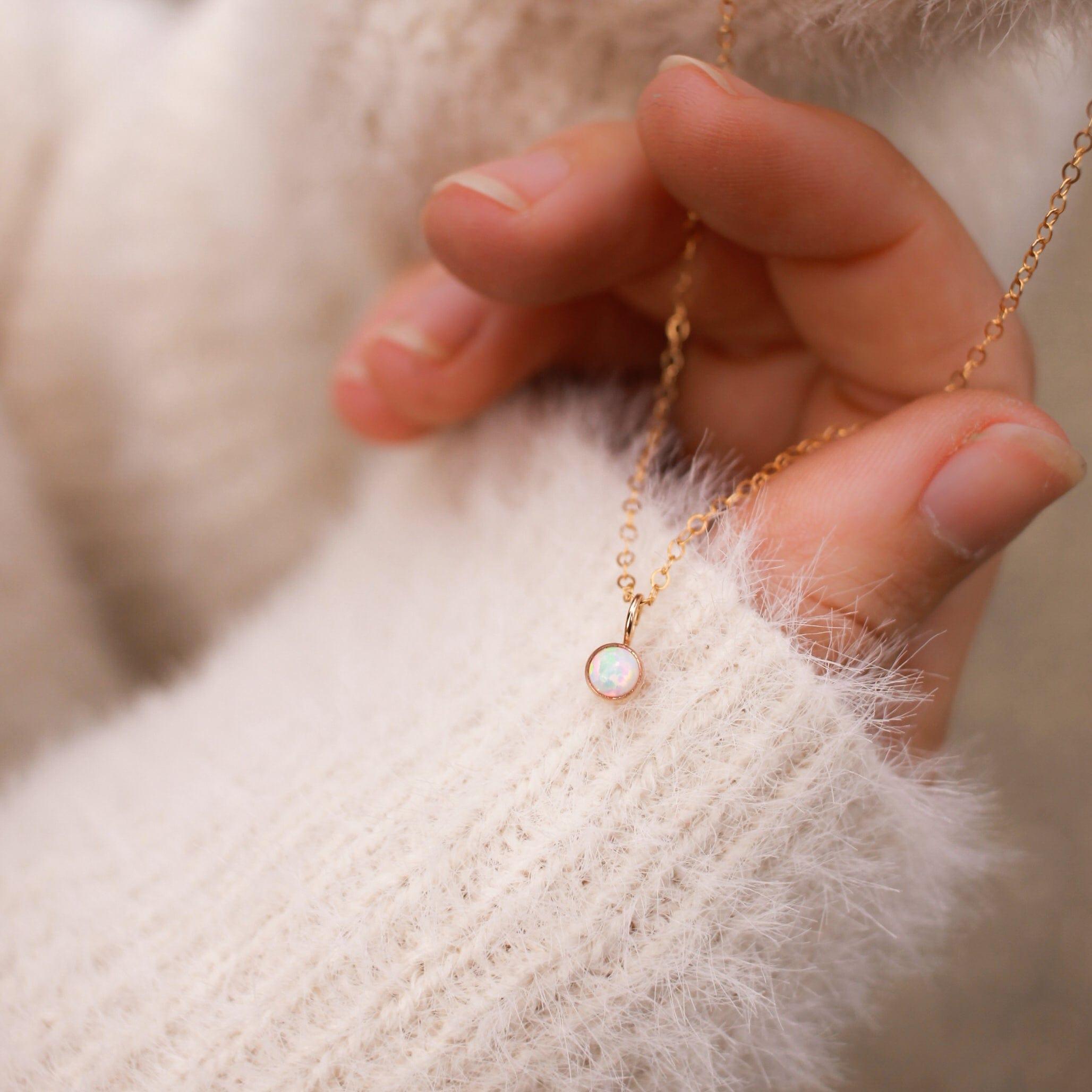 Birthstone Charm Necklace