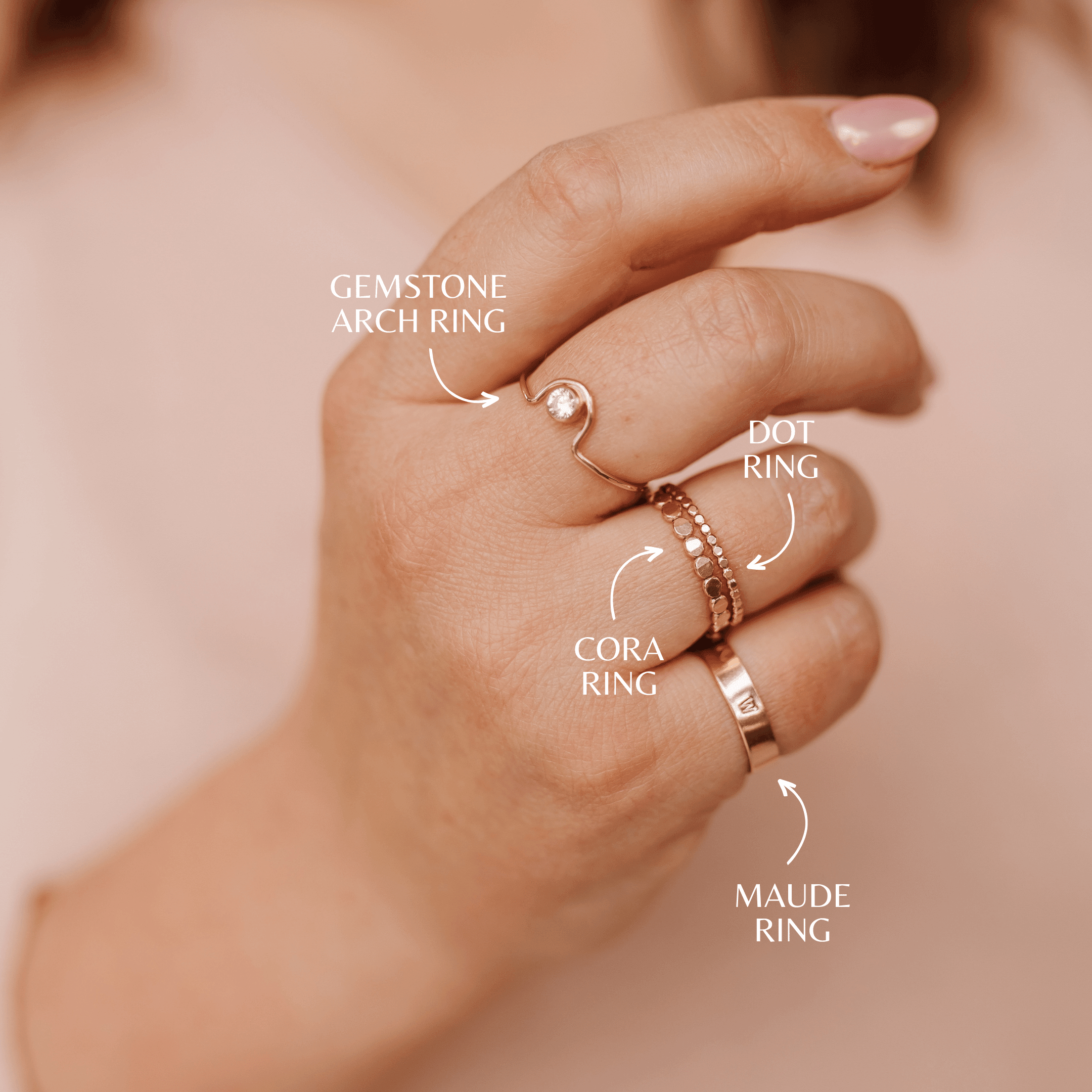 Cora Stacking Ring