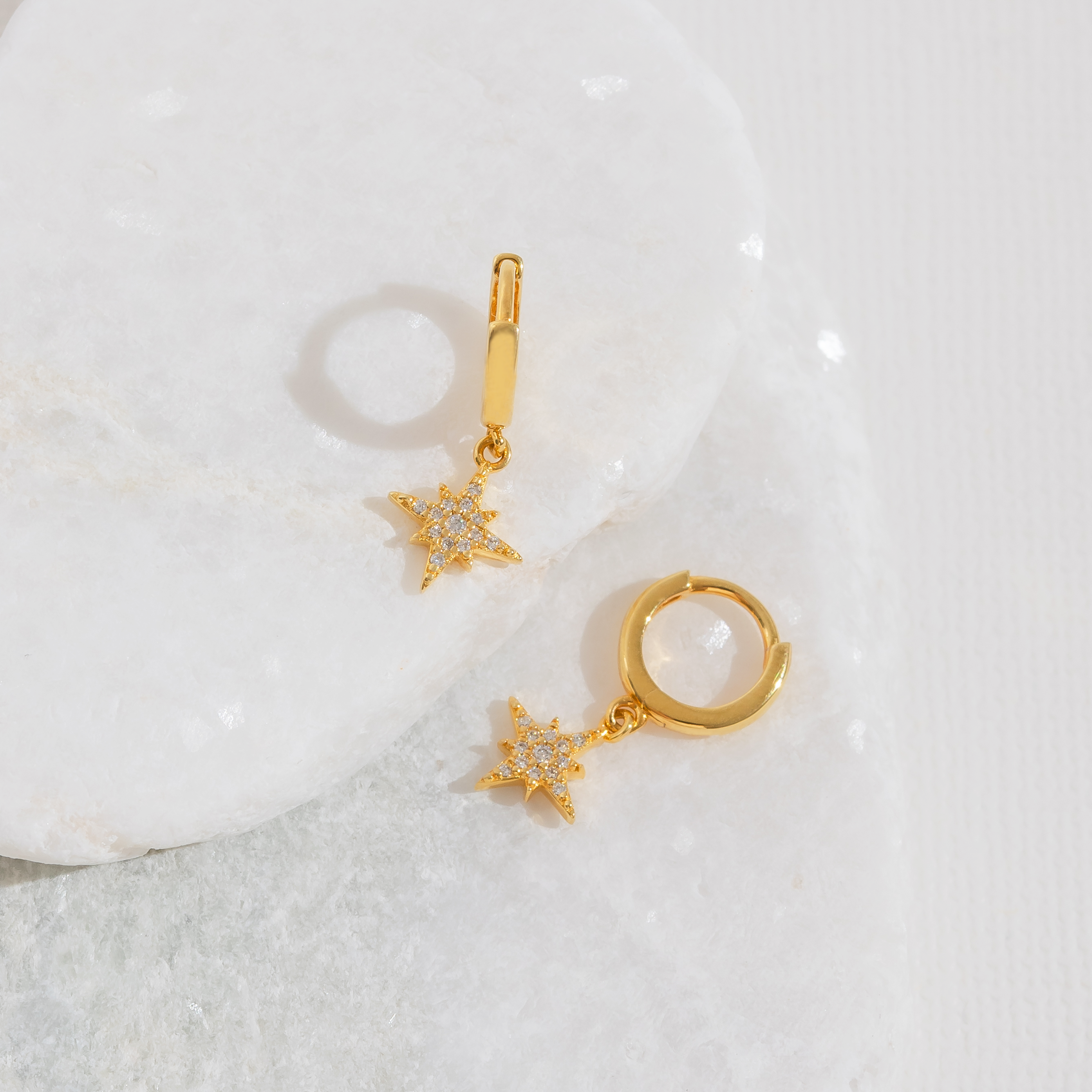 Pendientes de aro Leo