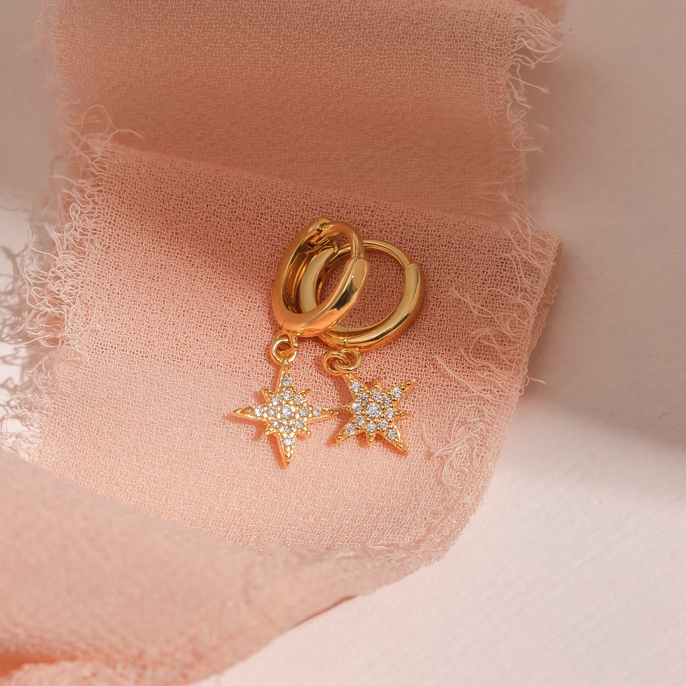 Pendientes de aro Leo