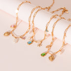 Collar con dije "Cabeza en las nubes"