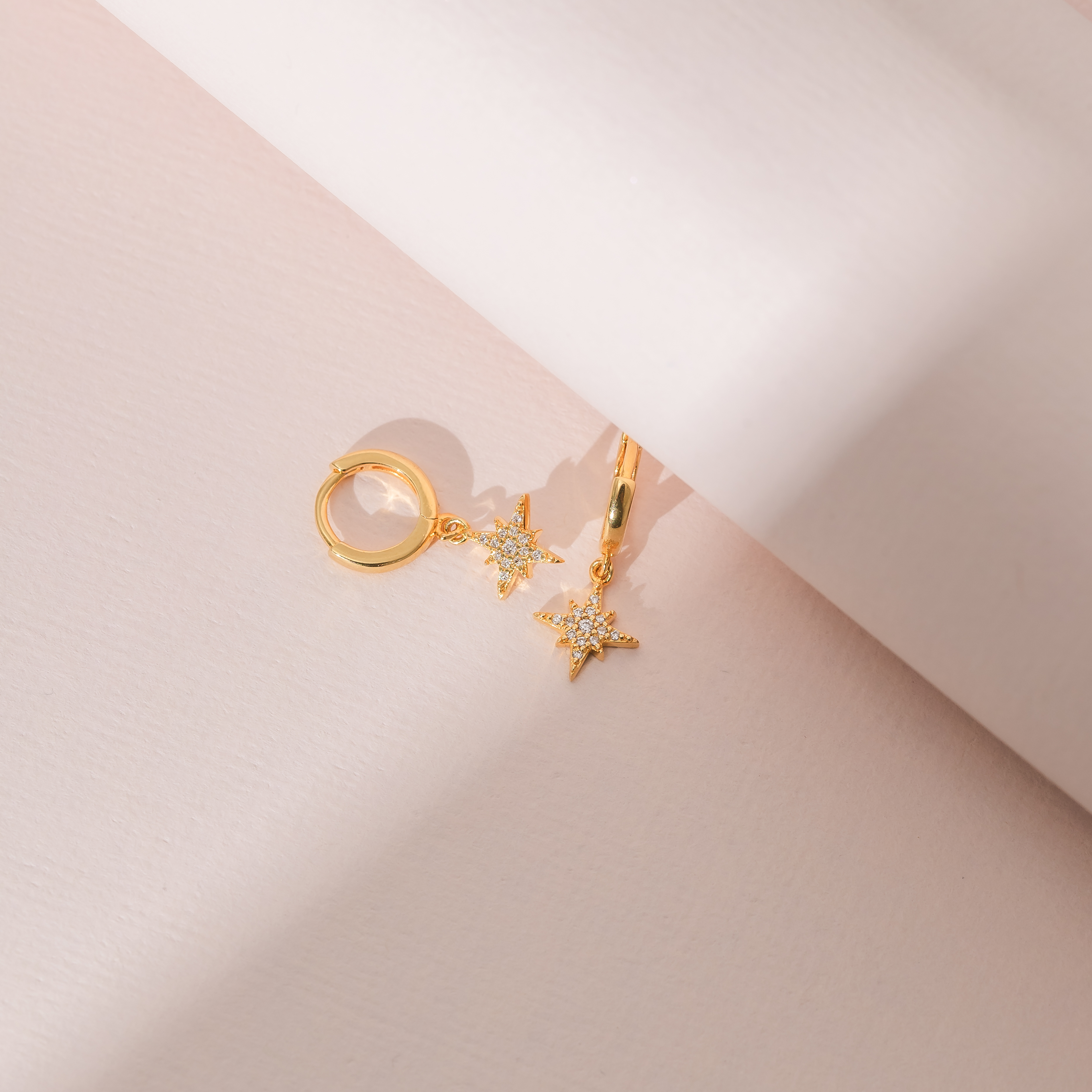 Pendientes de aro Leo