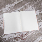 Extra Large World Map 14x11 Handmade Leather Journal by Soothi