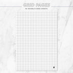 Vegan Leather Organizational Notebook/Journal A5/A6 (3 Paper Options) by Multitasky